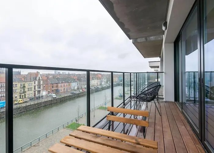 Appartement Casa Matti - Modern With Canal View And Terrace Gent
